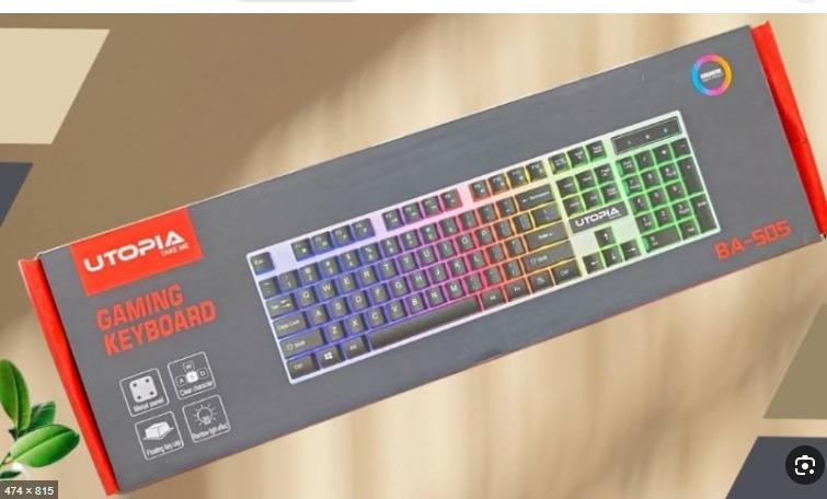 كيبورد وماوس ويرليس يوتبيا