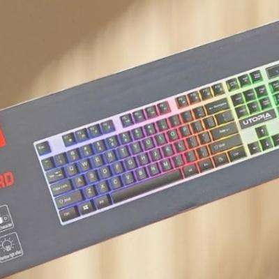 كيبورد وماوس ويرليس يوتبيا