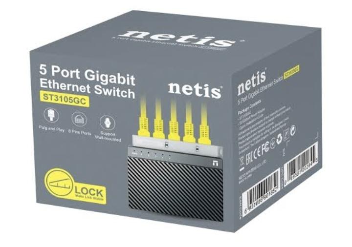 سويتش 10/100/1000 netis 5 port