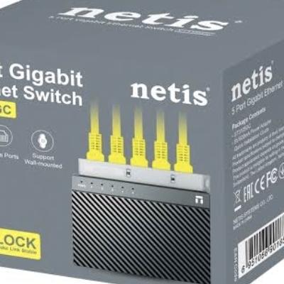 سويتش 10/100/1000 netis 5 port