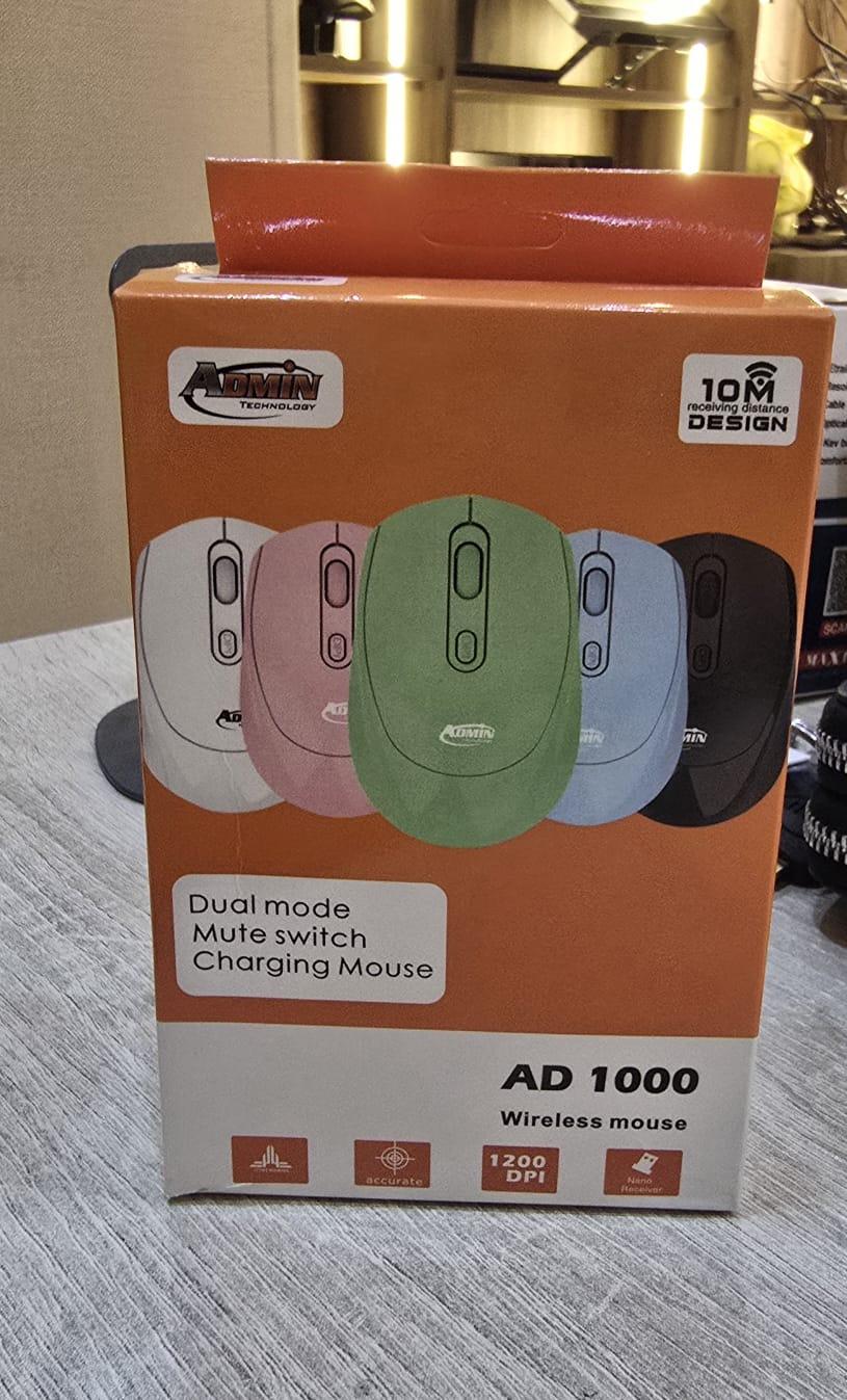 ماوس ويرليس admin gaming شحن