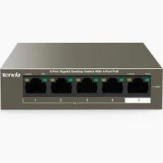سويتش tenda 6 port poe