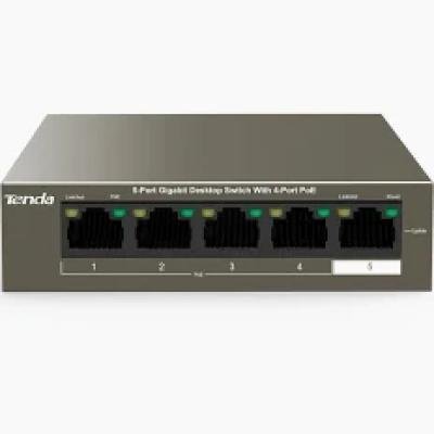 سويتش tenda 6 port poe