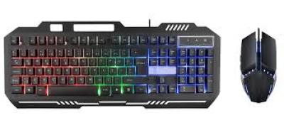 لوحة مفاتيح وماوس مضيء  gamma k513