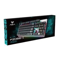 كيبورد gaming aula f2066