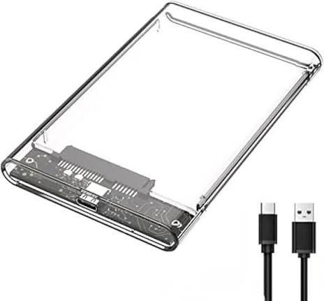 شفاف Rack hard type c